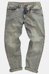 Jean STHUGE 5 poches, dirty denim, coupe Tapered Loose Fit - jusqu'à la taille 74