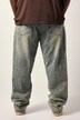 Jean STHUGE 5 poches, dirty denim, coupe Tapered Loose Fit - jusqu'à la taille 74