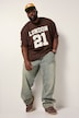 Jean STHUGE 5 poches, dirty denim, coupe Tapered Loose Fit - jusqu'à la taille 74