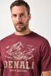 JP1880 T-Shirt, Halbarm, Brustprint, bis 8 XL