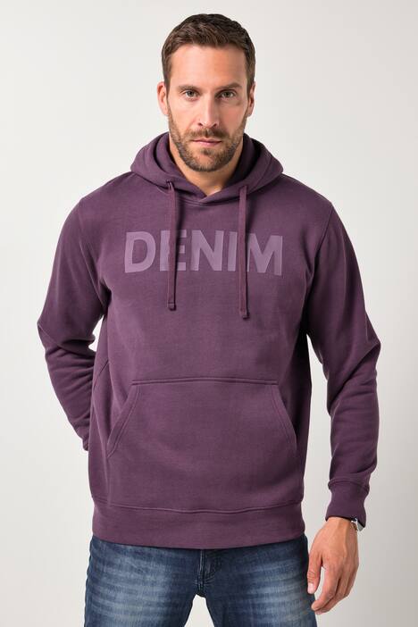 JP1880 Hoodie, Kapuzensweater, Brustprint, bis 8 XL