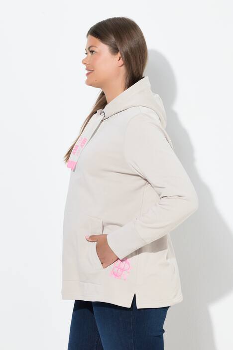 Sweatshirt, lange ermer, hette