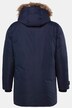 Men+ funktionel parka, hætte med kunstpels, op til 8XL
