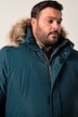 Men+ funktionel parka, hætte med kunstpels, op til 8XL