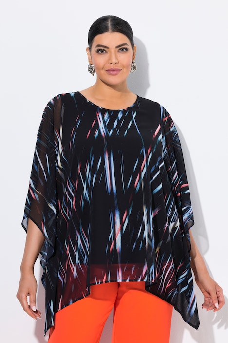 Layered Chiffon Tunic