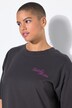 T-shirt oversize, imprimé à message