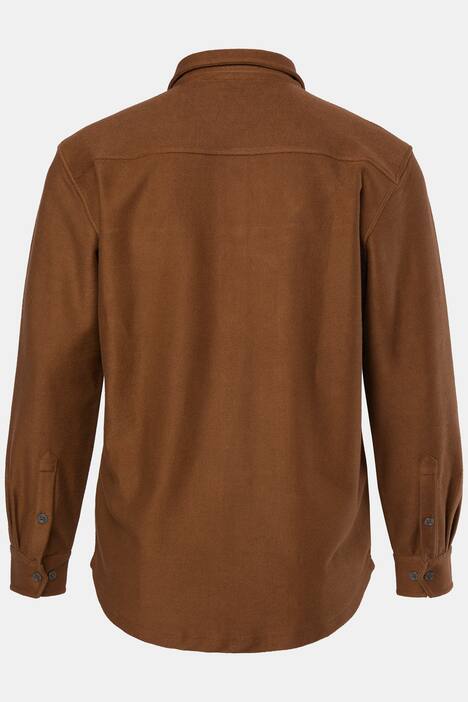 JP1880 sweatoverhemd, lange mouwen, kentkraag, Modern Fit, tot 8XL