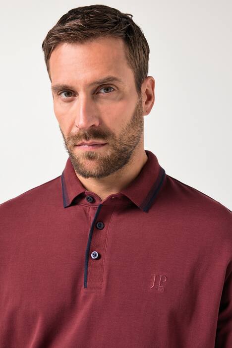Polo JP1880 ventre confort, manches longues, maille piquée - du XXL jusqu'au 8 XL