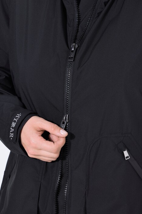 Regenmantel, wasserdicht, A-Linie, Seiten-Zipper, Kapuze