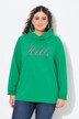 Sweat à col montant. Message HELLO. Coupe Classic Fit