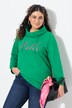 Sweat à col montant. Message HELLO. Coupe Classic Fit