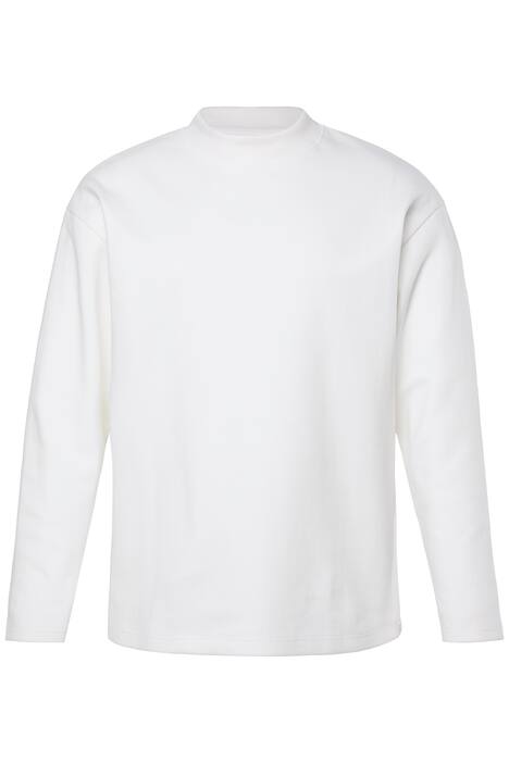 Tričko STHUGE, dlouhé rukávy, oversize, stojáček, do 8XL