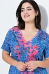 T-shirt, A-line, coloured animal pattern