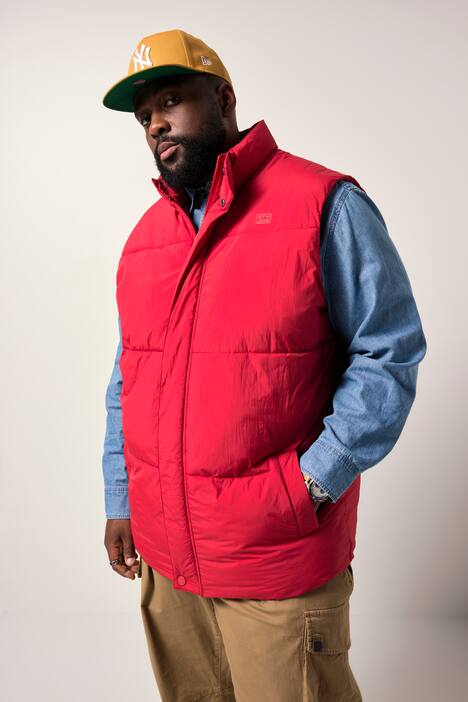Gilet STHUGE, rembourrage bien chaud - jusqu'au 8 XL