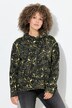 Sweat-shirt à col montant et manches longues, motif papillons