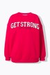 Sudadera, corte Oversize, declaración de tela de rizo