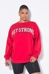 Sudadera, corte Oversize, declaración de tela de rizo