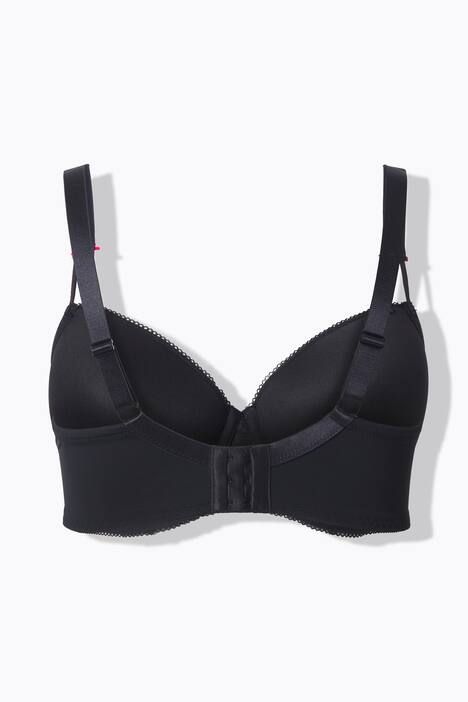 Soutien-gorge TruYou avec dentelle en fil doré, armatures et bonnets souples - bonnets B-F