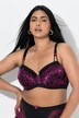 Soutien-gorge TruYou avec dentelle en fil doré, armatures et bonnets souples - bonnets B-F