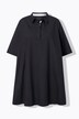 Paper Touch Short Sleeve A-Line Dress