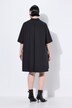 Paper Touch Short Sleeve A-Line Dress
