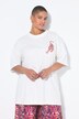 T-skjorte, oversized, ryggtrykk
