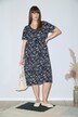 Eco Cotton Sketchbook Garden Short Sleeve Dress
