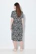 Eco Cotton Sketchbook Garden Short Sleeve Dress
