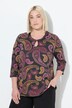 Midnight Paisley Cotton Tee