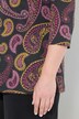 Midnight Paisley Cotton Tee