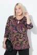 Midnight Paisley Cotton Tee
