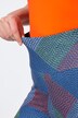 Funksjonelle leggings, flettet mønster, meshlomme, resirkulert