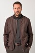 JP1880 Leder-Blouson, Leder - Lamm Nubuk, Collegekragen, bis 7XL