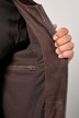 JP1880 Leder-Blouson, Leder - Lamm Nubuk, Collegekragen, bis 7XL