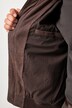 JP1880 Leder-Blouson, Leder - Lamm Nubuk, Collegekragen, bis 7XL