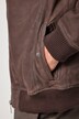 JP1880 Leder-Blouson, Leder - Lamm Nubuk, Collegekragen, bis 7XL
