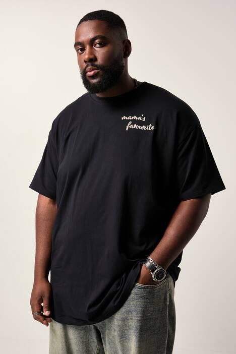 STHUGE T-Shirt, Halbarm, oversized, bis 8 XL