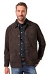 Kožená bunda JP1880, kůže, semiš, límeček, do 7XL