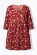 Longshirt, prikker, A-form, rund hals, 3/4-lange ærmer