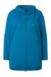 Mikina, ozdobná lemovka, oversize, kapuce, dvoucestný zip