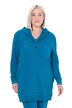 Mikina, ozdobná lemovka, oversize, kapuce, dvoucestný zip