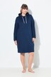Robe d'intérieur à capuche, intérieur gratté très doux et bords-côtes