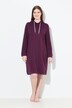 Robe d'intérieur à capuche, intérieur gratté très doux et bords-côtes