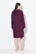 Robe d'intérieur à capuche, intérieur gratté très doux et bords-côtes