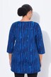 Longshirt, batikpatroon, A-lijn, V-hals, 3/4-mouwen