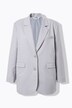 Blazer, oversized form, glitrende similisten