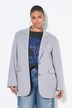 Blazer, oversized form, glitrende similisten