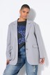 Blazer, oversized form, glitrende similisten