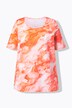 T-shirt, A-lijn, ronde hals, korte mouwen, pima-katoen