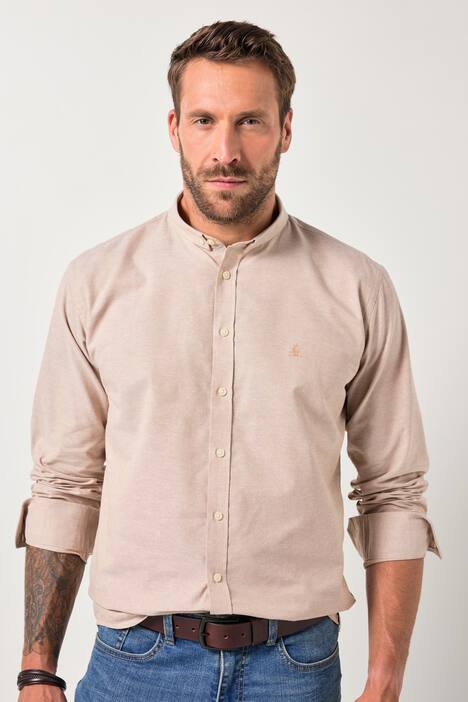 JP AWARE Oxford-Hemd, Nachhaltigkeit, Langarm, GOTS-zertifizierte Biobaumwolle, bis 8 XL